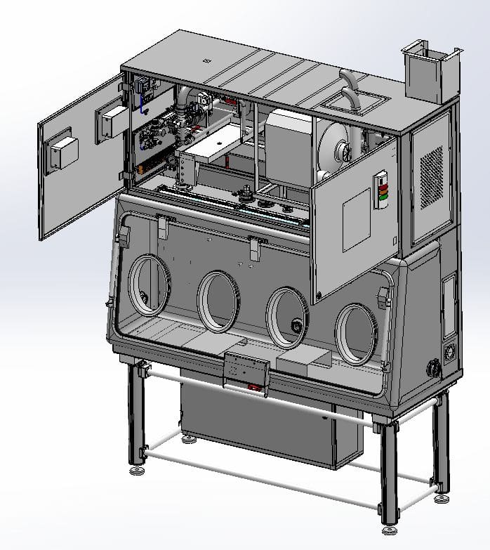 A new isolator is in process in our EREA PHARMA workshop.