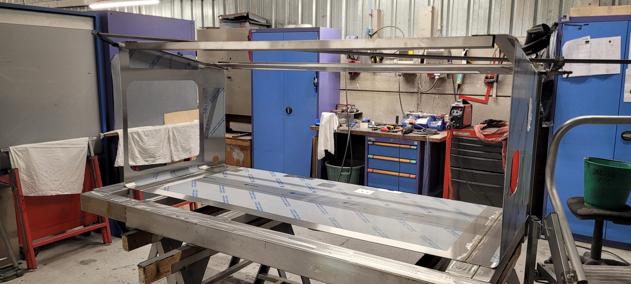 Sheet metal work – Isolator production
